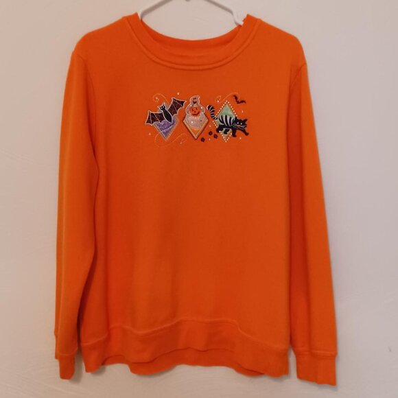 Women's Halloween Sweatshirt, Size - L, Excellent Condition - Picture 1 of 4